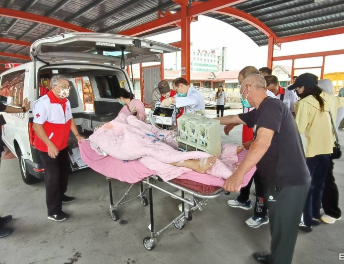 女陸客金門自由行遭撞!頭部重創命危腦死 搭船返廈門醫治