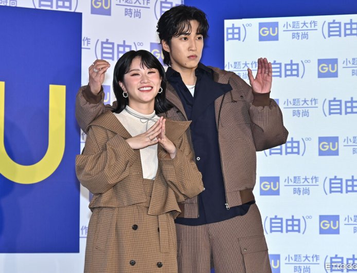 焦凡凡、婁峻碩首同台太閃!孕期開逛GU親子裝 曝曖昧期間互搭造型