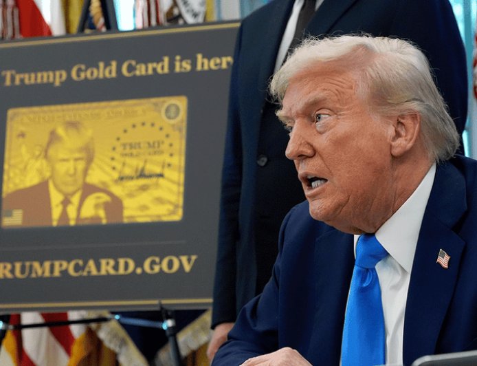 Trump launches $1M Gold Card for US residency status through government website