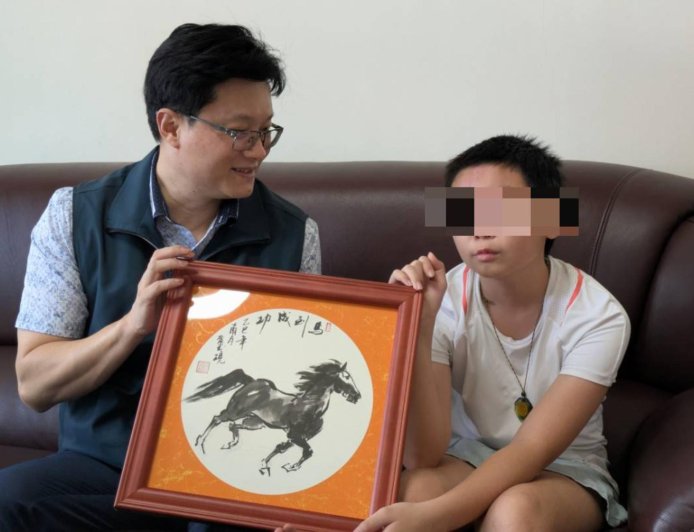 風災重傷小如康復返校　市府持續關懷送暖