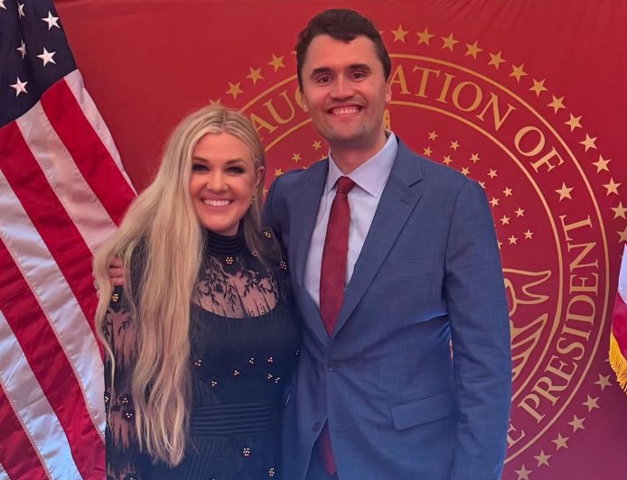 Charlie Kirk's Wife Erika Reveals She Wears His Blood-Stained Pendant