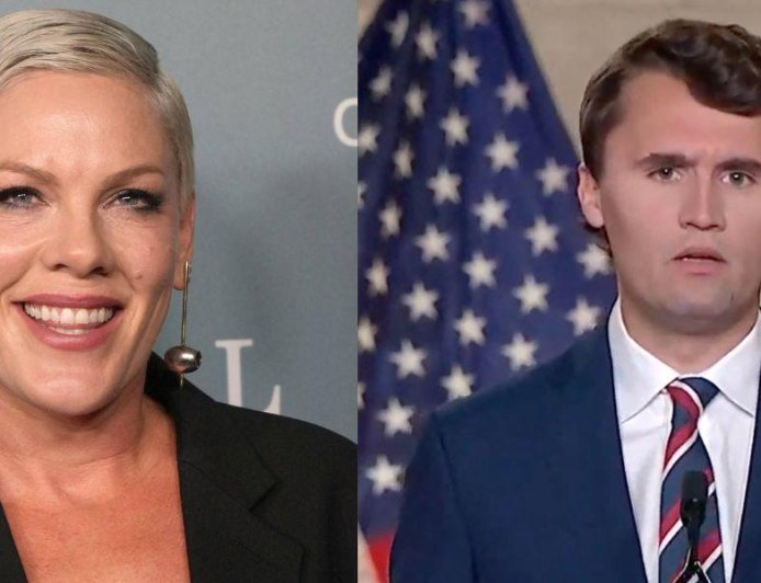 Pink 'Exposed' For 'Crossing The Line' With 'Disgusting' Charlie Kirk Post