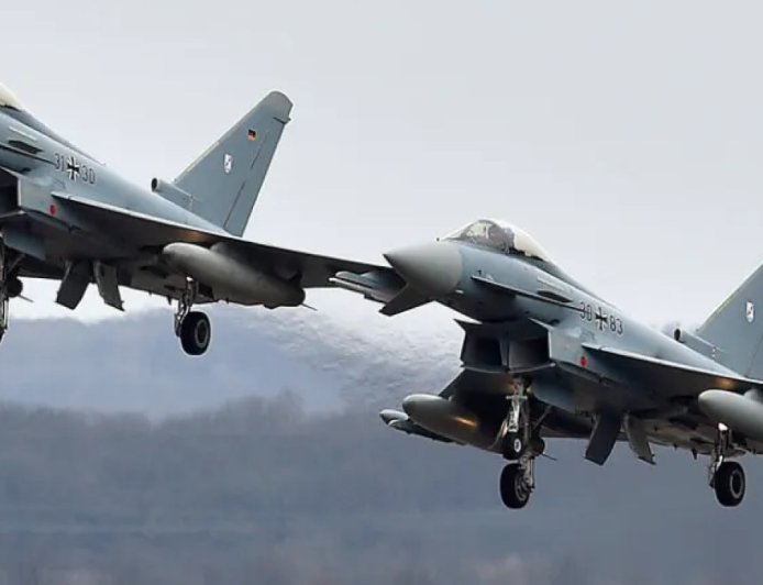 德国在俄罗斯军机飞越波罗的海后紧急出动喷气式飞机