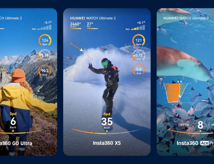 影石 Insta360 成为华为智能穿戴生态合作伙伴，将打造手表与相机联动体验