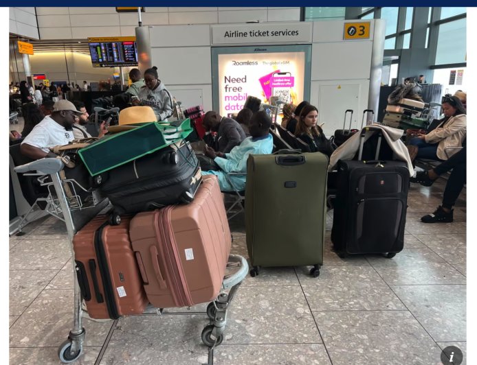 欧洲多地航空系统遭网络攻击,数十万旅客出行持续受阻