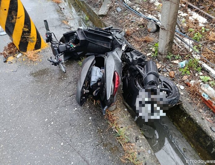 酒測值1.18！20歲男自撞電桿重傷　後座女友噴飛「顱內出血」慘死