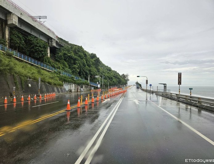 快訊/最美海岸公路有落石風險 台9線金崙至多良段即起交管