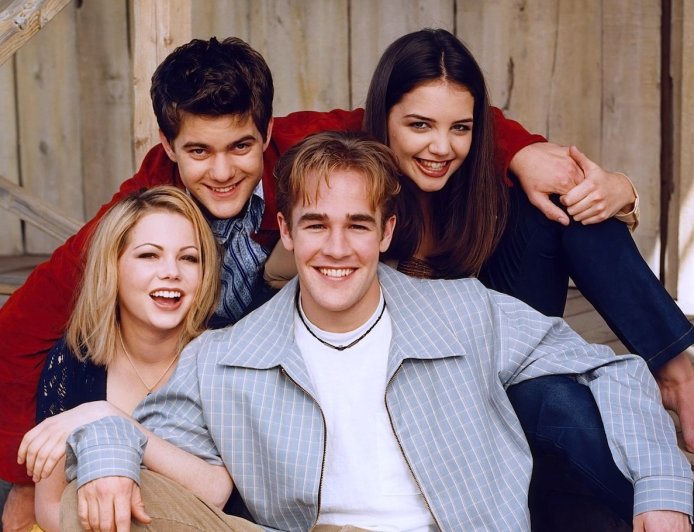 Joshua Jackson and Katie Holmes Hold Hands at Dawson's Creek Reunion
