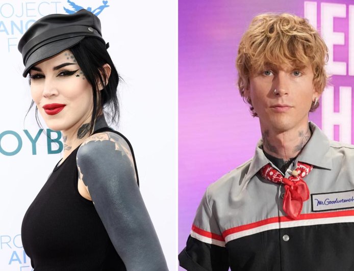Kat Von D, MGK and More With Blackout Tattoos: Photos of the Bold Trend
