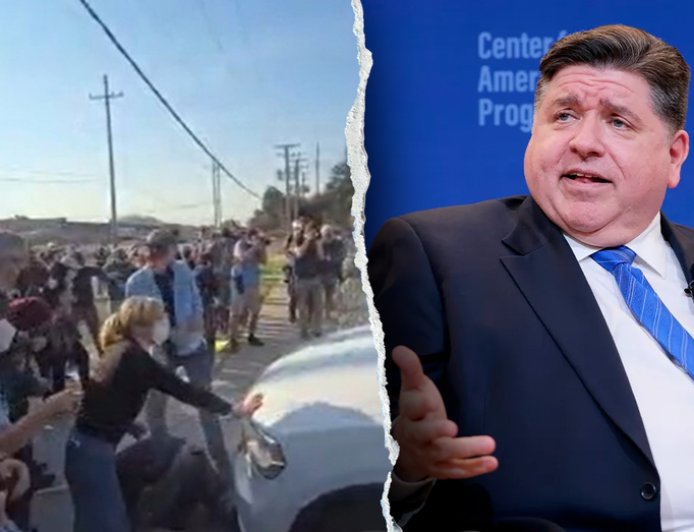 Trump officials slam blue state governor for ignoring chaotic anti-ICE ‘rioters’ disrupting operation