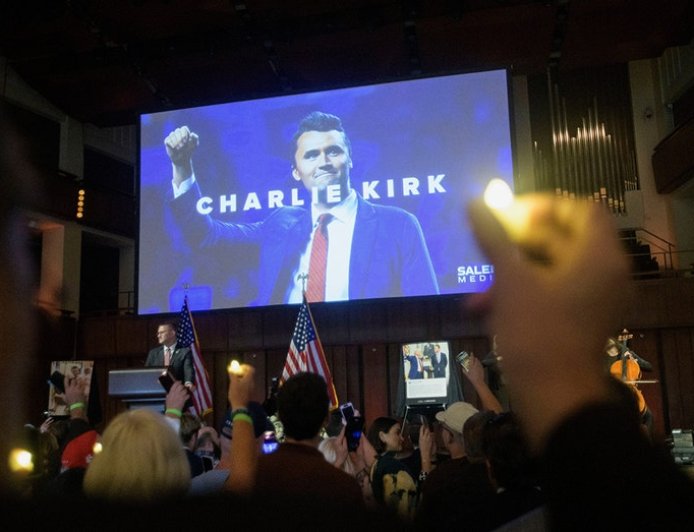 Mourners reflect on Charlie Kirk’s legacy: ‘He went into the literal lion's den on a regular basis’