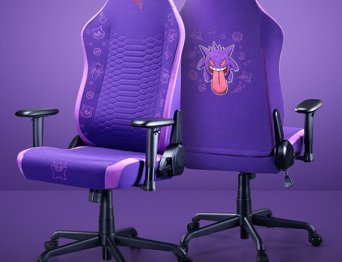 雷蛇推出宝可梦耿鬼款电脑座椅：基于风神 V2 X 打造，2499 元