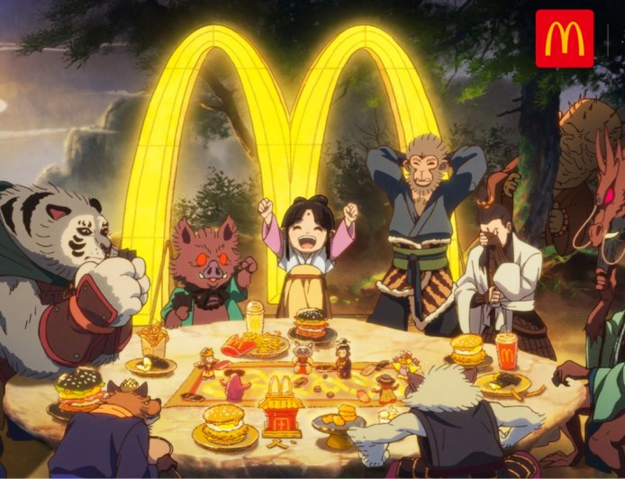 麦当劳 ×《黑神话：悟空》联动动画公布，蜘蛛精六妹登场