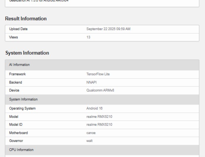 realme 真我 GT 8 Pro 手机跑分曝光：高通骁龙 8 Elite Gen 5 芯片 + 16GB 内存
