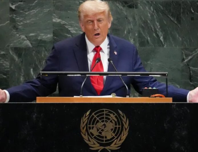 特朗普在联合国大会演讲中敦促“立即”结束加沙战争