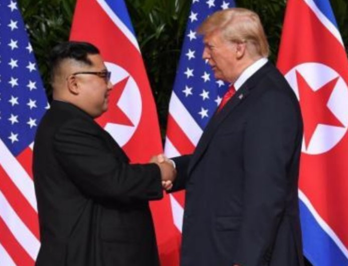 金正恩：只要美方放弃无核化目标就能会晤特朗普