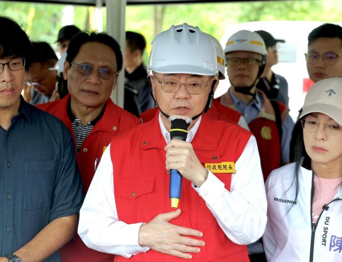 馬太鞍溪堰塞湖之災》國家災防科技中心早預測中23日下午　卓榮泰喊查為何未徹底執行撤離
