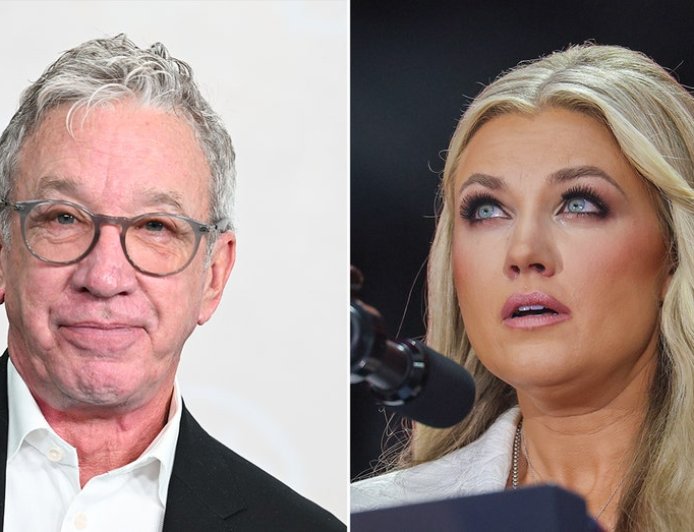 Tim Allen says Erika Kirk's memorial speech inspired him to forgive his father's killer