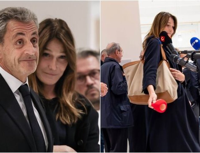 法前總統判刑5年「超模妻子」大暴走　怒拔記者麥克風套丟地上