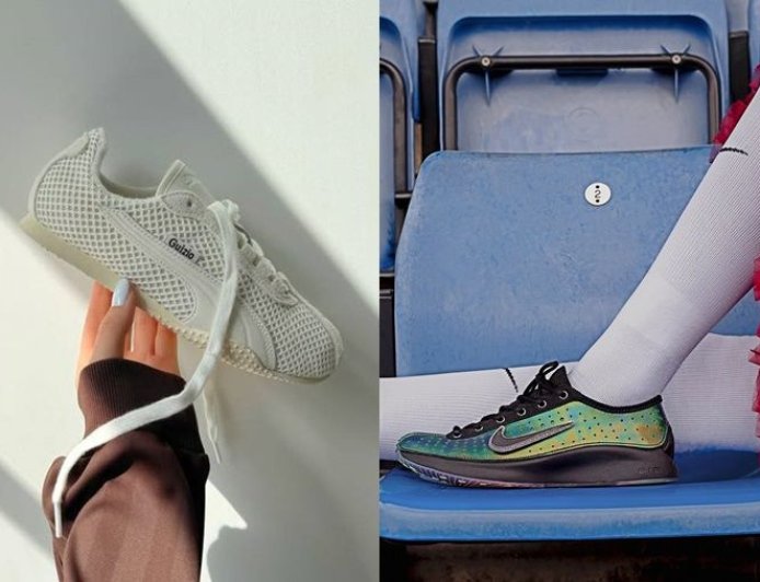 潮流界都在搶！PUMA夢幻純白薄底鞋爆款預警　NIKE可替換Swoosh標誌太帥