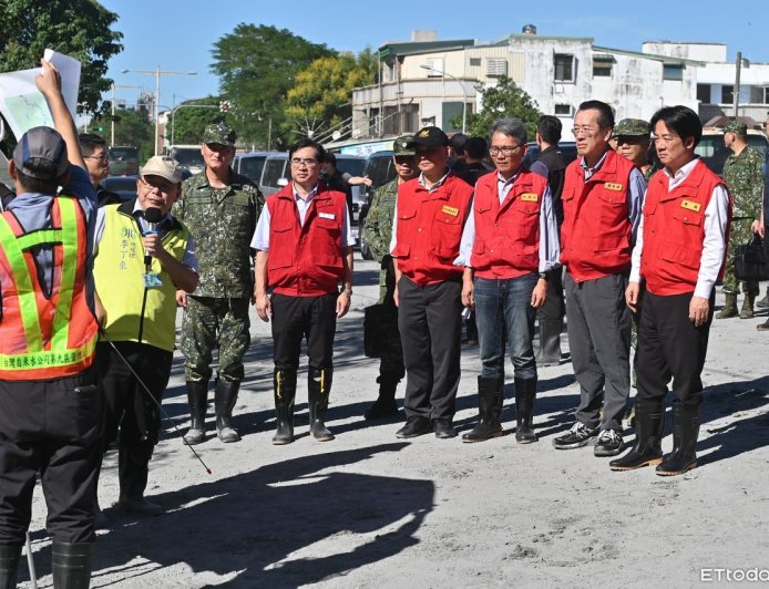 「鏟子超人」湧花蓮賑災　賴清德：衷心感謝大家的團結