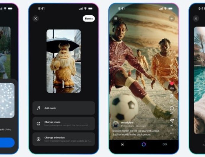 Meta 推出 Vibes 短视频应用，平台所有内容均为 AI 生成