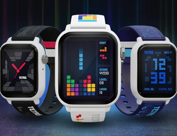 《俄罗斯方块》主题“非智能”手表发布：外观酷似 Apple Watch，核心是复古游戏机