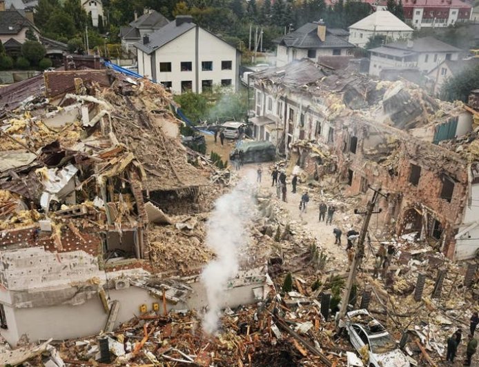 Russia launches massive drone and missile barrage on Ukraine hitting Kyiv, other targets throughout country