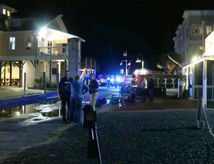 'Possible suspect' in custody after gunman fires from boat toward North Carolina restaurant, killing 3