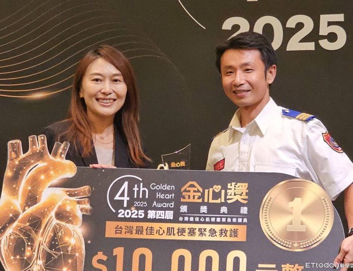 台南消防局勇奪全國心肌梗塞救護獎項　黃偉哲肯定守護市民努力