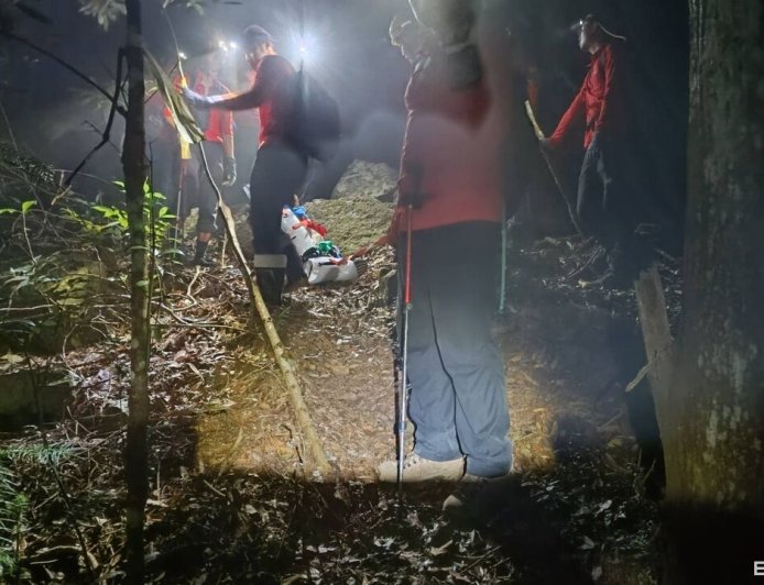 快訊/山友登台中八仙山「倒臥步道」 被發現已無生命徵象