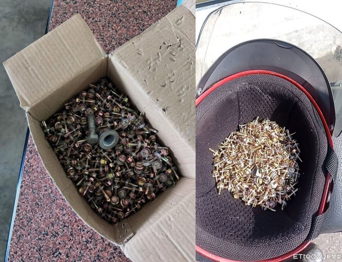 長庚橋「滿地螺絲釘」釀5車爆胎！輪胎行老闆衝現場1暖舉被讚爆