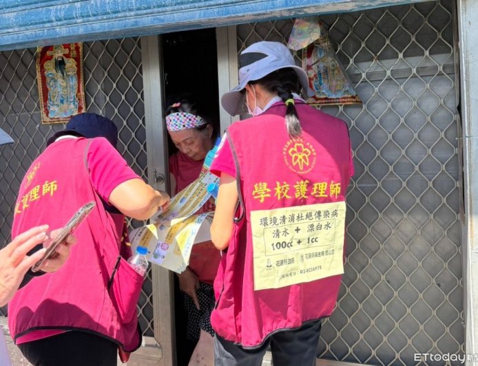 花蓮8校護理師挺進災區當義工!災民驚喜:天使下凡了