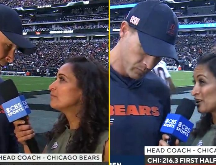 &#8216;You think so?&#8217; &#8211; Ben Johnson hit with &#8216;immature&#8217; label after awkward exchange with sideline reporter