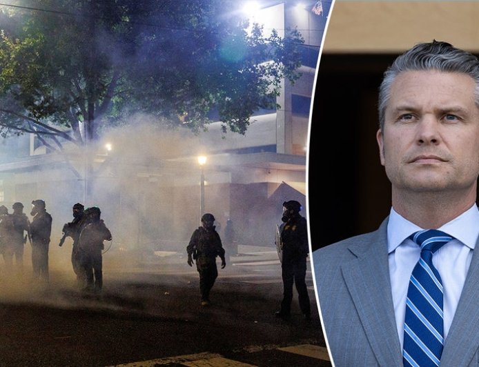 Oregon sues over Trump admin's 'war-ravaged Portland' National Guard troop deployment