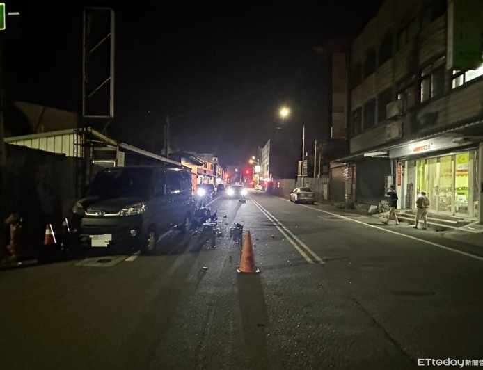 驚悚畫面曝！34歲騎士猛撞違停車慘死　車主涉過失致死移送