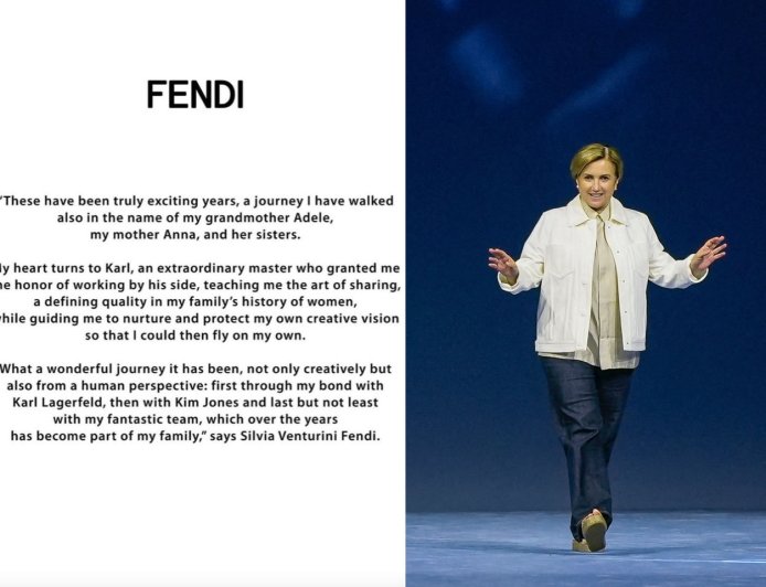 FENDI拋出震撼彈!創意總監Silvia Venturini Fendi卸任 寫下時代句點