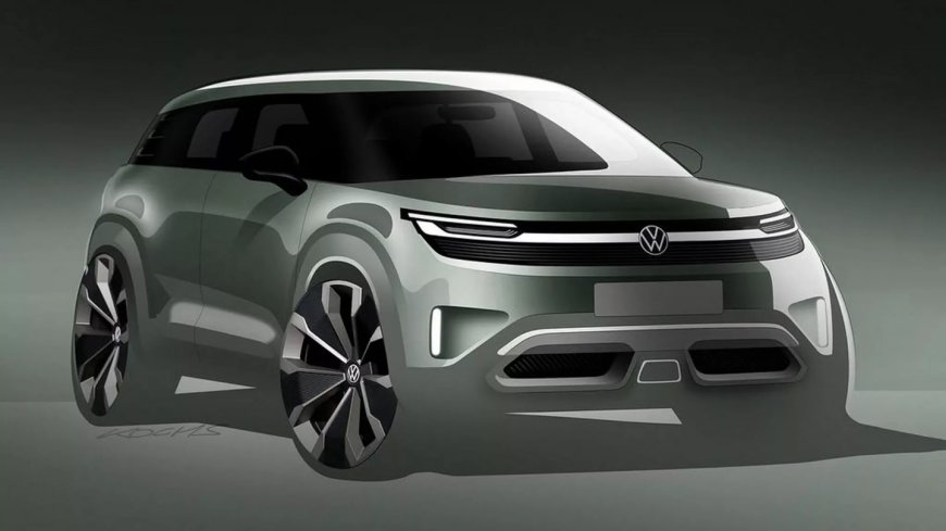 小块头大“气场”,大众预告全新小型纯电 SUV