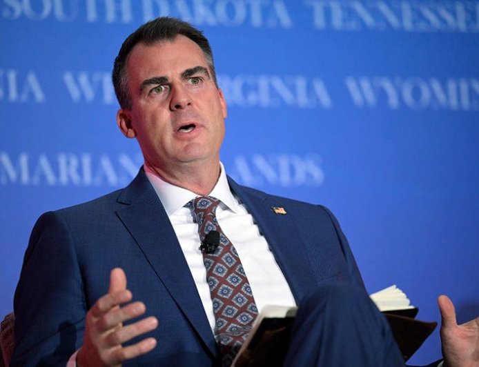 Oklahoma Gov. Stitt, ICE bust 120 illegal immigrants in highway crackdown, slams Biden border failures