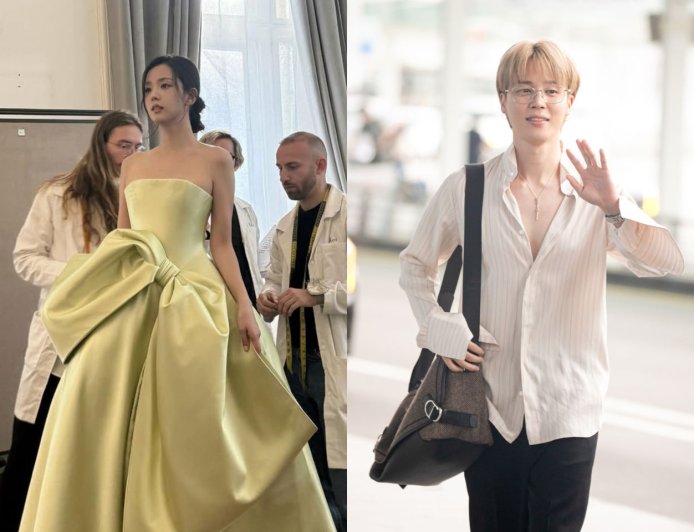 大秀直播／Jisoo夢幻試裝照曝光、Jimin帥飛巴黎！Dior女裝新篇章10/1登場