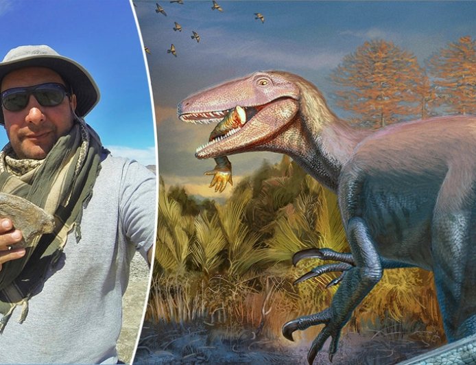 Terrifying ancient predator with 'powerful claws' unearthed, its last meal still in its jaws