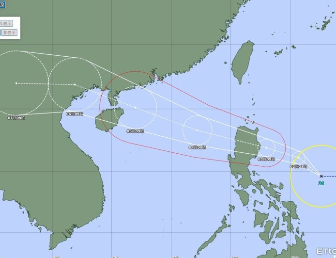 快訊／麥德姆颱風生成！明起外圍雲系影響台灣　最新路徑曝