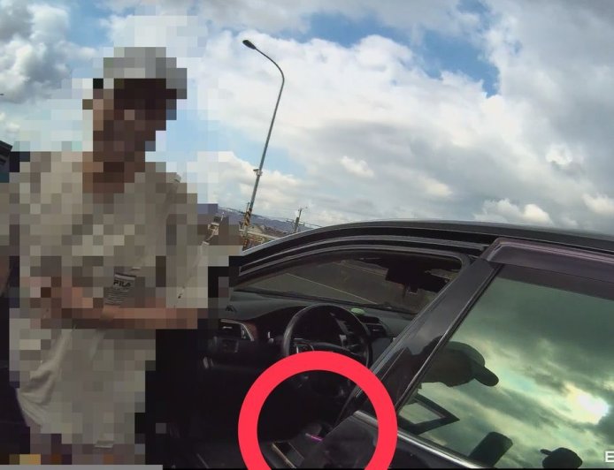 苗栗阿北駕車昏睡台72線路口　警搜出安毒+喪屍煙彈