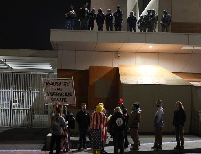 ICE director says Portland facility faces violence with 'little help from local police'