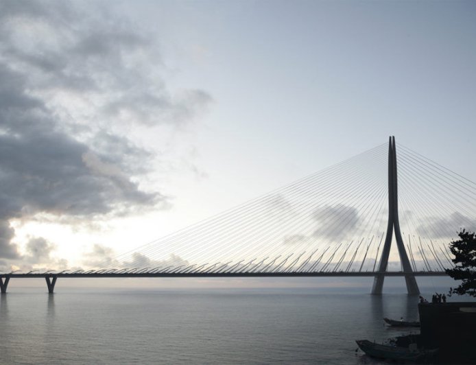 LIFE經典／世界最大單塔不對稱斜張橋明年通車　將成台灣新地標