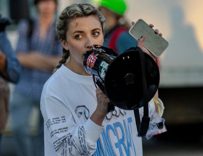 DHS rips ‘dishonest, desperate’ Gen Z candidate who raged against Kristi Noem’s 'crimes’ at anti-ICE protest