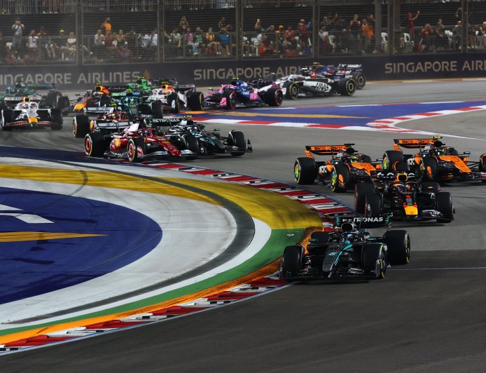‘That’s not fair!’ – Oscar Piastri in X-rated rant at title rival and teammate Lando Norris for spectacular first lap collision