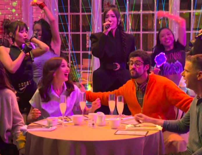 ‘KPop Demon Hunters’ Singers Give Surprise Performance as Bad Bunny’s Idols on ‘Saturday Night Live’