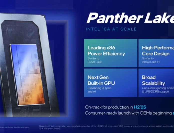 英特尔称 Panther Lake 将延续 Lunar Lake 续航并实现大幅性能提升