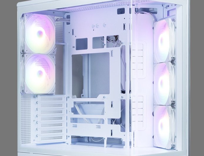 zalman 思民推出 P60 机箱:一体弯玻、右前倾斜风道、后板双扇位